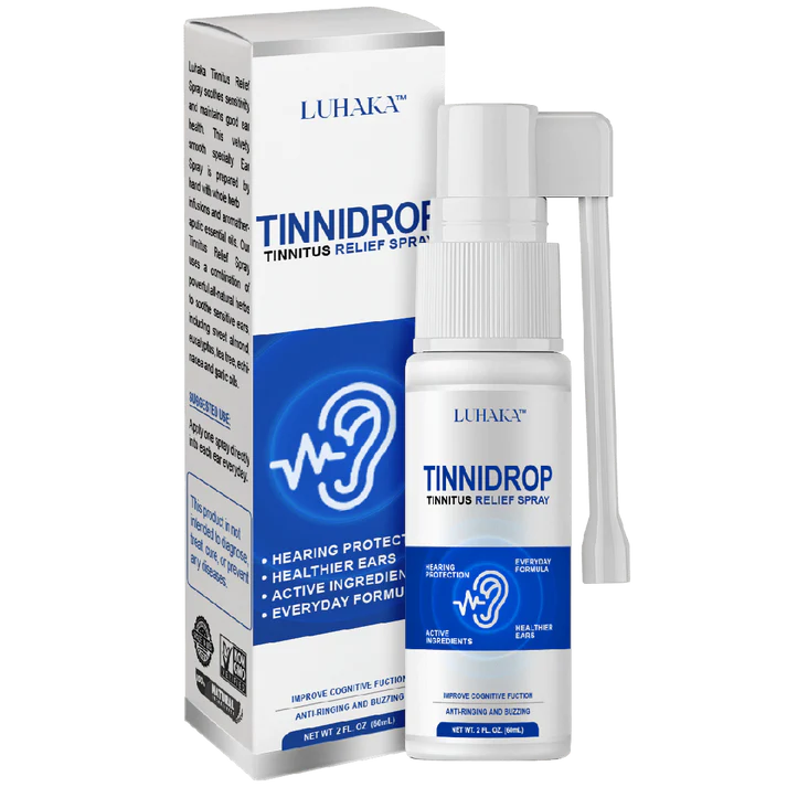 Tinnidrop – Спреј за олеснување на тинитус 1+1 ГРАТИС