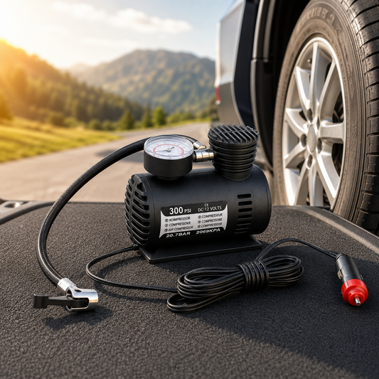 Пренослив 12V компресор